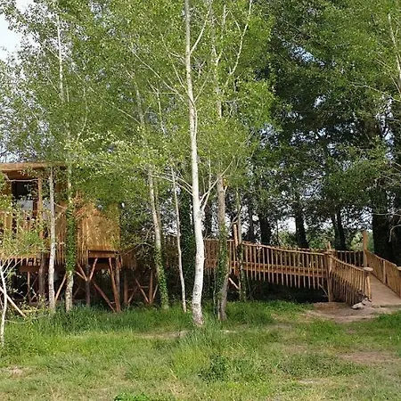 La Cabane Perchee Villelaure Exterior photo